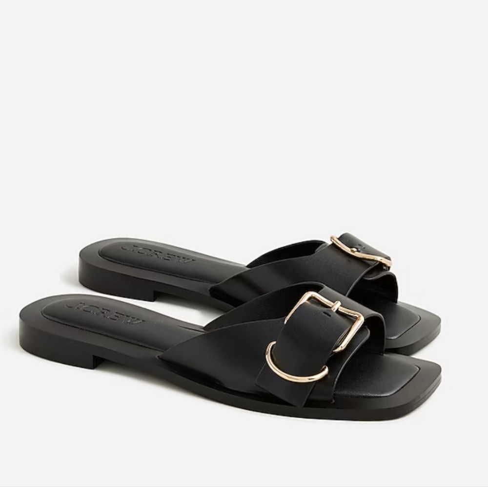 STUNNING J CREW CALLIE LEATHER SANDALS